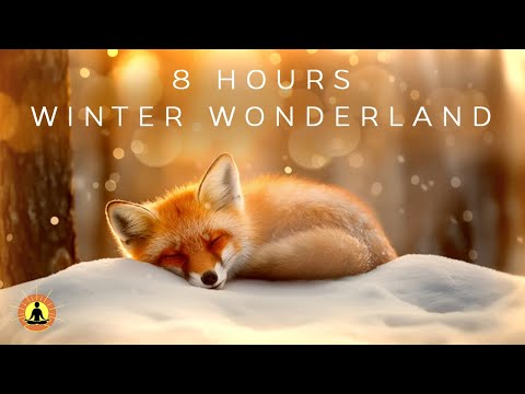 8 Hours of Winter Wonderland: Deep Sleeping Music for Relaxing, Instrumental Music, Snow Falling