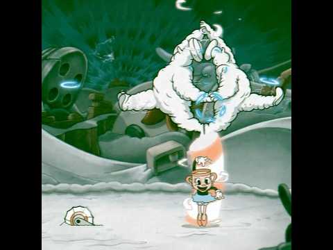 Ms. Chalice used her SUPER BEAM to KILL the Chef Saltbaker TWINS | #cuphead #shorts