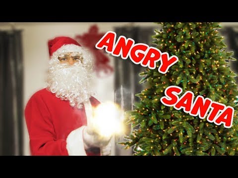 Angry Santa Claus