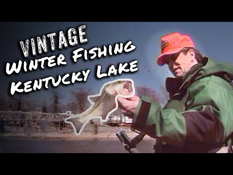 Vintage Winter Fishing on Kentucky Lake with Pro Bass Angler!