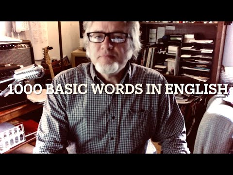 1000 Basic Words in English