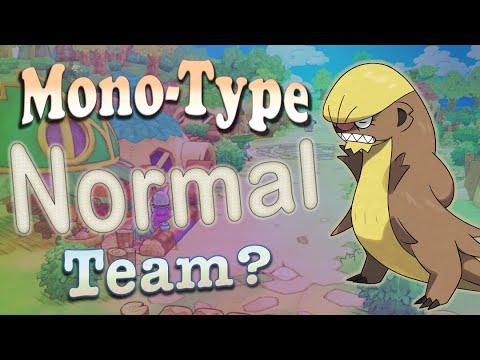 Which Pokémon Game is Best for a Mono-Type Normal Team?