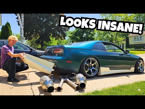 RARE Kit installed on my 300zx! + Reviving the Car Scene