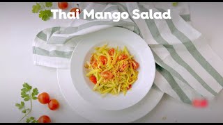 Sweet & Spicy Thai Mango Salad (Som Tum Mamuang)