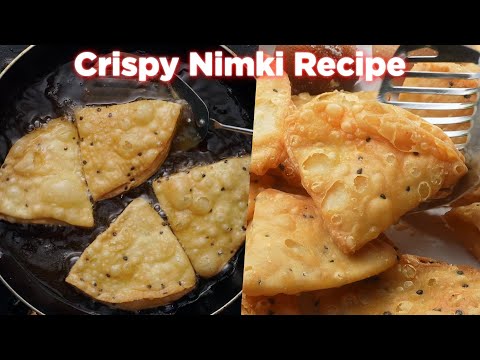 How To Make Crispy Nimki Recipe