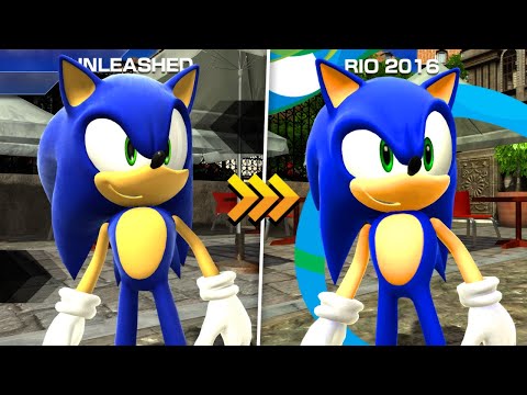 Sonic Unleashed: Rio 2016 Sonic Model Gameplay