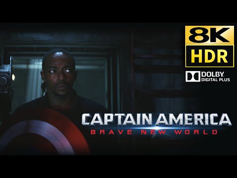 Captain America  Brave New World • Trailer • 8K HDR • Dolby Digital 5.1ch