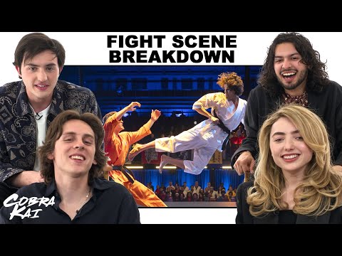 'Cobra Kai' Cast Breaks Down Every Major Fight From the Show | Entertainment Weekly