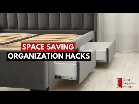 SPACE SAVING ORGANIZATION HACKS