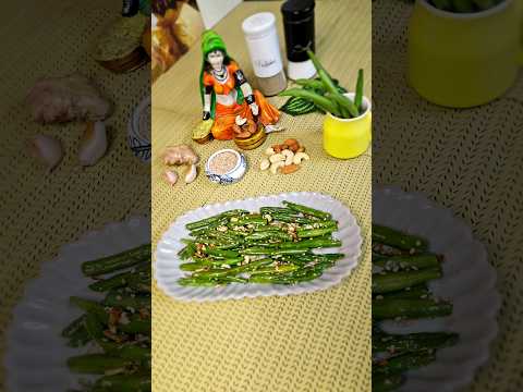 Sautéed Garlic Green Beans Recipe | Weight Loss Recipe #youtubeshorts #shorts #weightlossrecipe