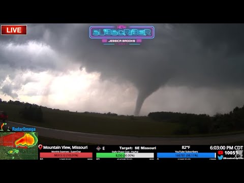 Missouri Tornado Outbreak - Live Stream Archive