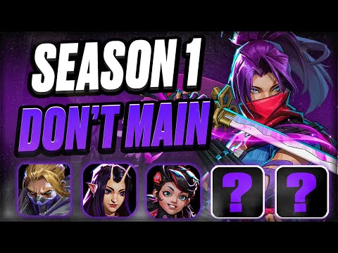 NEW 10 BIG LOSERS in Season 1 (NEVER PLAY) | Marvel Rivals - DPS, Tank, Support