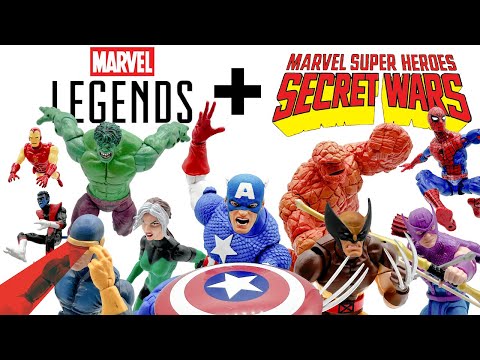 What If Marvel Legends existed in 1984???  Secret Wars Hero figures!!!