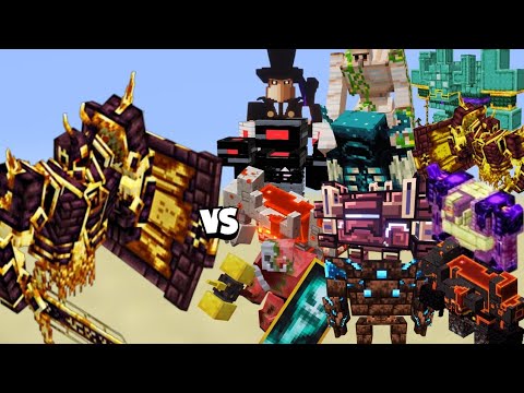 Minecraft Bosses vs. Ignis – Ultimate Battle! Who Wins? (Epic Minecraft Fight)