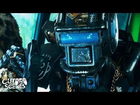 Gangsta Robot Joins the Ultimate Armored Truck Heist | Chappie