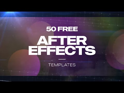 50 Free After Effects Templates