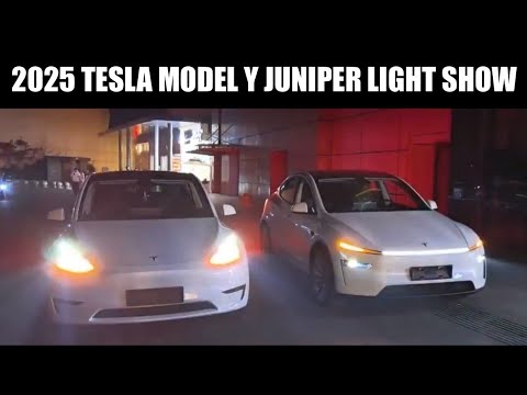 2026 Model Y Refresh Juniper Light Show (Cyber Symphony)