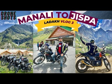 Ladakh Expedition 2022 | Manali to Jispa | Vlog 3 | Sisu Waterfall | Atal Tunnel | Heaven 😍❤️‍🔥