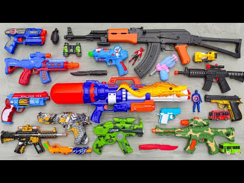 Shoot Plastic Nerfgun Like * Watergun, Soft Bullet, Sniper, Ak47, M16, Machine Gun, Nerf 268