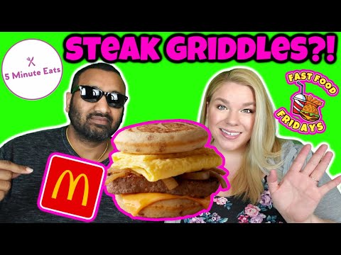 McDonald's Steak Egg & Cheese McGriddles Review