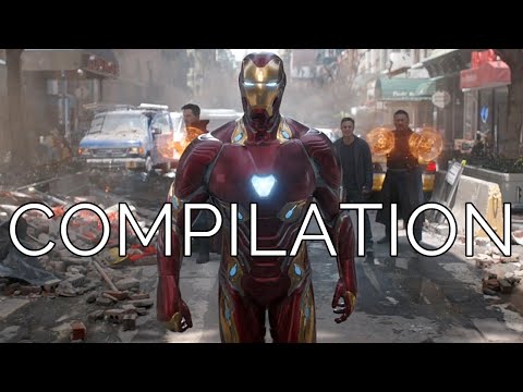 Iron Man All Suit Up Scenes | MCU Compilation [Open Matte/IMAX HD]