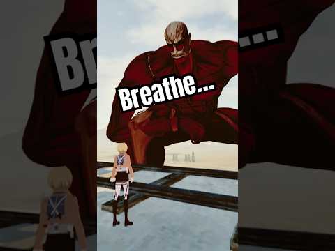 Armin vs Colossal Titan DC: Me 😂 #anime #attackontitan #aot #armin #colossaltitan #vrchat #fyp