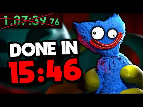 Speedrunners BROKE Poppy Playtime Chapter 4 in Only a Few Days