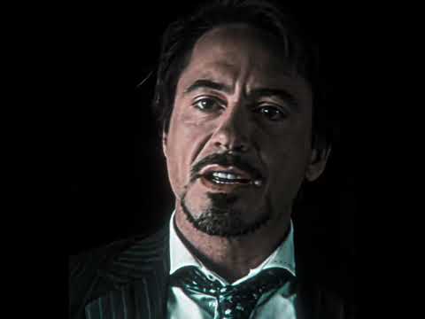 The GREAT TONY STARK - "Iron-Man 1" Edit | Way Down We Go - Kaleo (Slowed)