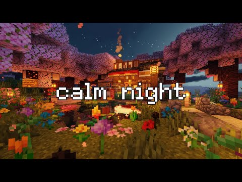 everyone is asleep but you, go to bed...(minecraft music w/soft rain)