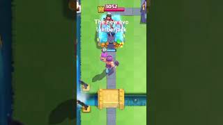 The new lumberjack evolution #clashroyaletips #clashroyalemes  #clashroyaletipsandtricks