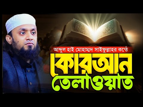 আব্দুল হাই মোহাম্মদ সাইফুল্লাহর কণ্ঠে কোরআন তেলাওয়াত! Abdul Hai Mohammad Saifullah