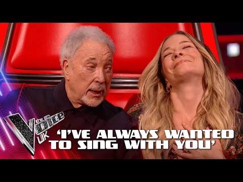 Tom Jones makes LeAnn Rimes' wish come true... 🎤 | The Voice UK 2024