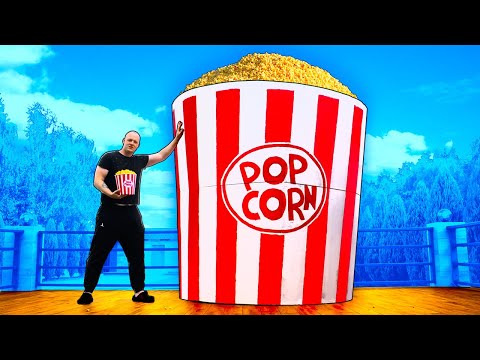 How much popcorn can you make from 1 million corn kernels?