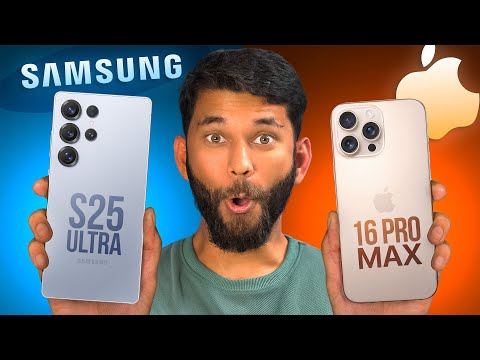 S25 Ultra vs iPhone 16 Pro Max - SHOCKING Winner!