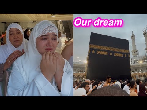 Our dream khana KABA ko hath lgaya Alhamdulillah umrah kr liya | Sitara yaseen daily vlog