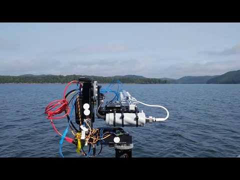 Antenna tracking over mesh - sea level