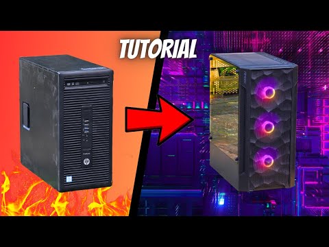 Turning an Office PC into a GAMING PC - How to Build a BUDGET HP ProDesk Gaming Computer GUIDE