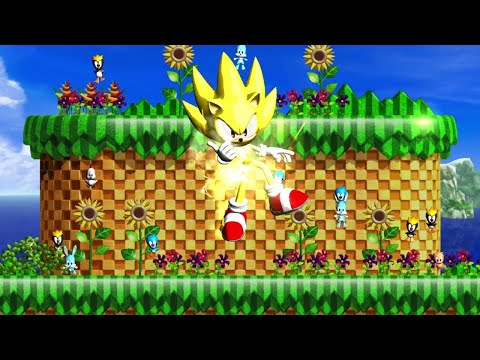 Lets Play Sonic 4 - Part four (with super sonic)