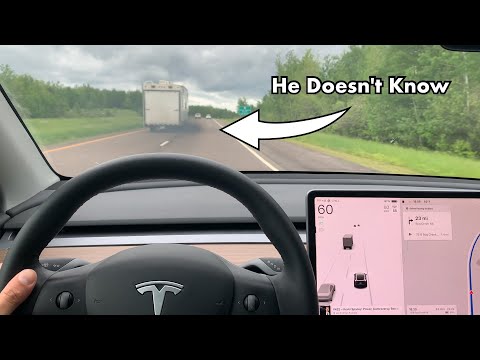 Coal Rolling a Tesla