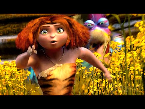 The GIANT Chicken Hunt 🐔🍗 | The Croods | CLIP 🔥 4K