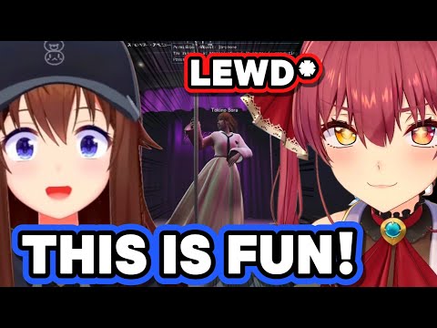 Marine Made Sora Do Lewd Thing And Everyone's Reaction Is Hilarious【Hololive】