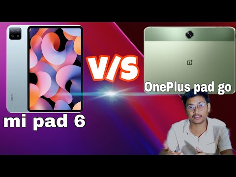 (हिन्दी) OnePlus pad go vs xiomi pad 6 | full comparison|