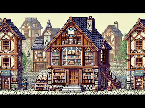 Chilling In The Cozy Medieval Bookstore (Medieval Ambient Music)