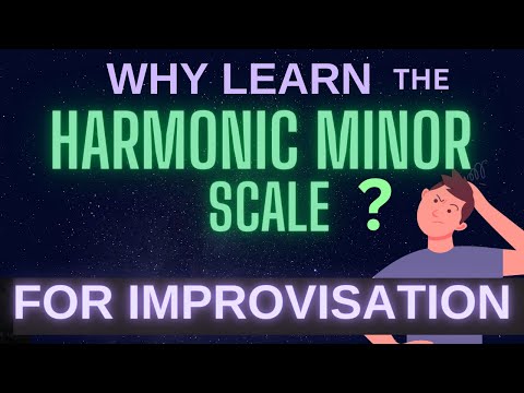 HARMIONIC MINOR SCALE FOR IMPROVISATION; -Jazz Ranch Tutorial