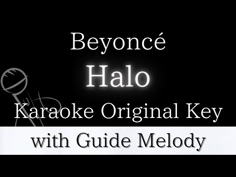 【Karaoke Instrumental】Halo / Beyoncé【Original Key】【With Guide Meolody】　