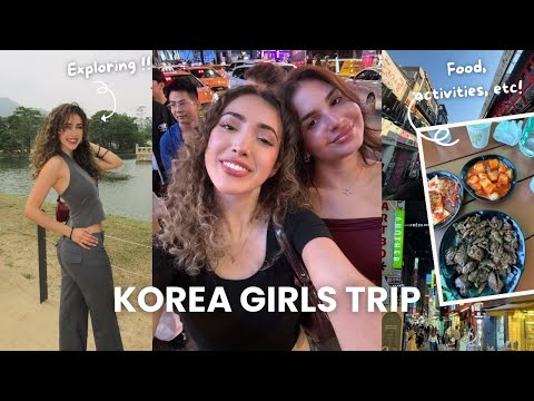 GIRLS TRIP TO KOREA | *Seoul, Jeju Island, exploring, night life etc!!|