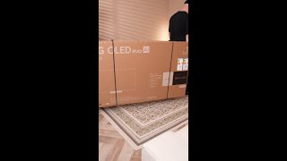 LG TV Unboxing