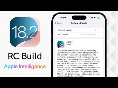 iOS 18.2 RC is HERE- More Apple Intelligence Coming Soon!