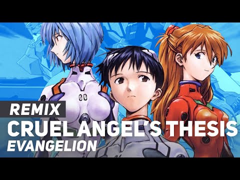 Evangelion - "Cruel Angel's Thesis" REMIX | English Ver | AmaLee