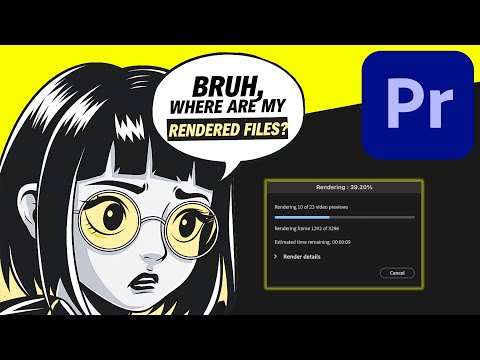 FIND Your Rendered Files in Premiere Pro with Ease